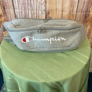 Champion Gray Fannie Pack Belt Bag with Adjustable Strap and Compact Design